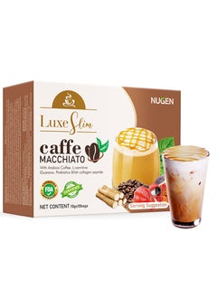 NUGEN Ketogenic Macchiato Coffee With Arabica Coffee L-carnitine Guarana. Probiotics & fish collagen peptide Lose weight and get a slimmer figure 10 Bags  - Image 4