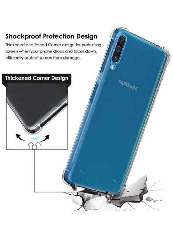 shAyzee Protective Case Cover For Samsung Galaxy A30S Clear - Image 3