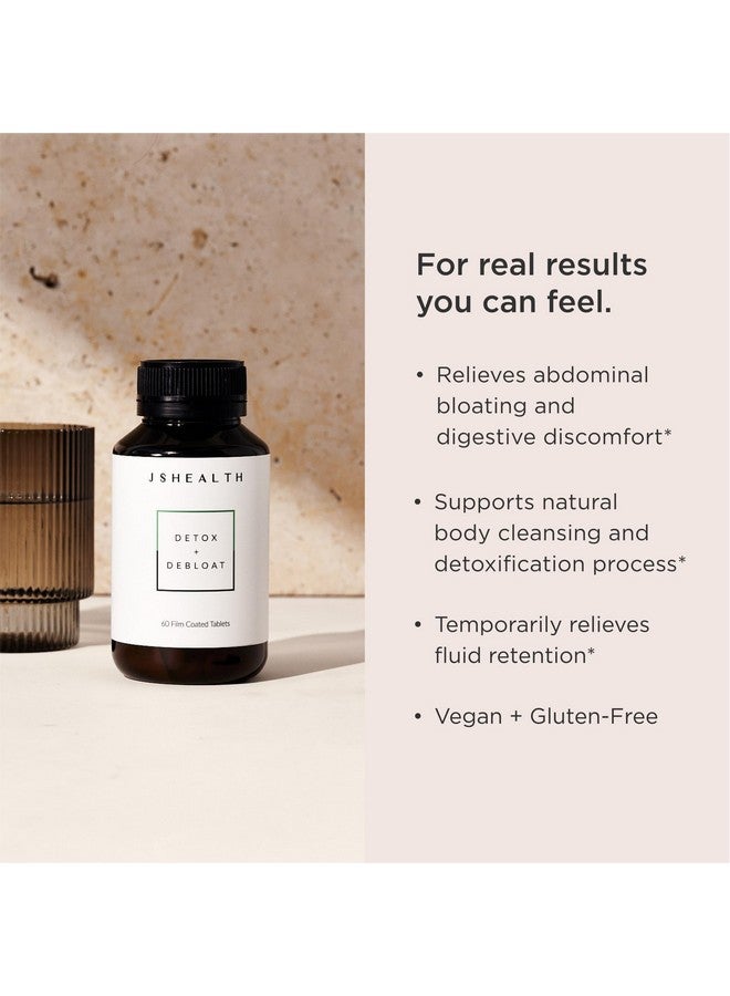 جي أس هيلث تركيبة فيتامينات JSHealth لإزالة السموم من الكبد | أقراص إزالة السموم من الكبد | تركيبة لإزالة الانتفاخات باستخدام شوك الحليب والكركم واليانسون | مكمل غذائي لتطهير الكبد (60 قرصًا) - Image 2