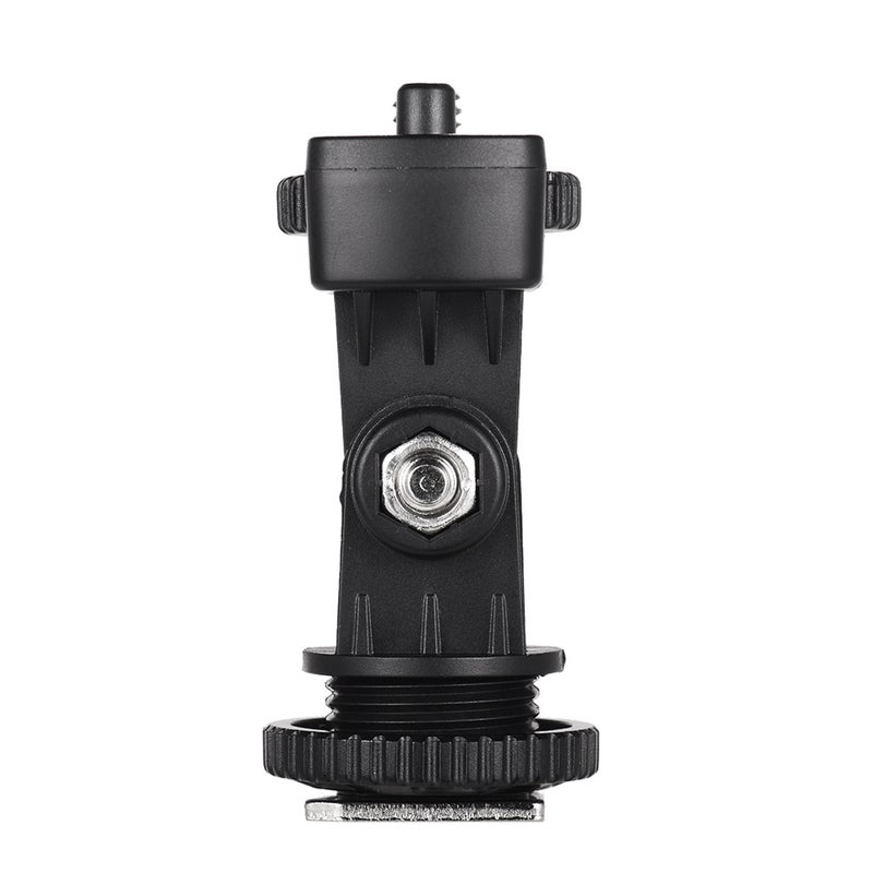 Flexible Cold Shoe Mount Adapter with 1/4 Inch Screw for Viltrox DC-90 DC-70 DC-50 Monitor L132T L116T LED Video Light - Image 2