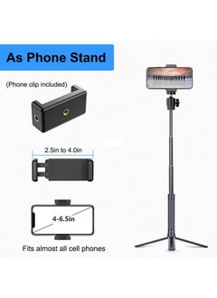 JCWINY 30" Tall Webcam Stand Tripod Extendable Desktop Tabletop Webcam Tripod Web Camera Mount Aluminum Desk Tripods Stand for Logitech Brio Webcam C925e C922x C930e C922 C930 C920 C615 iPhone Camera  - Image 4