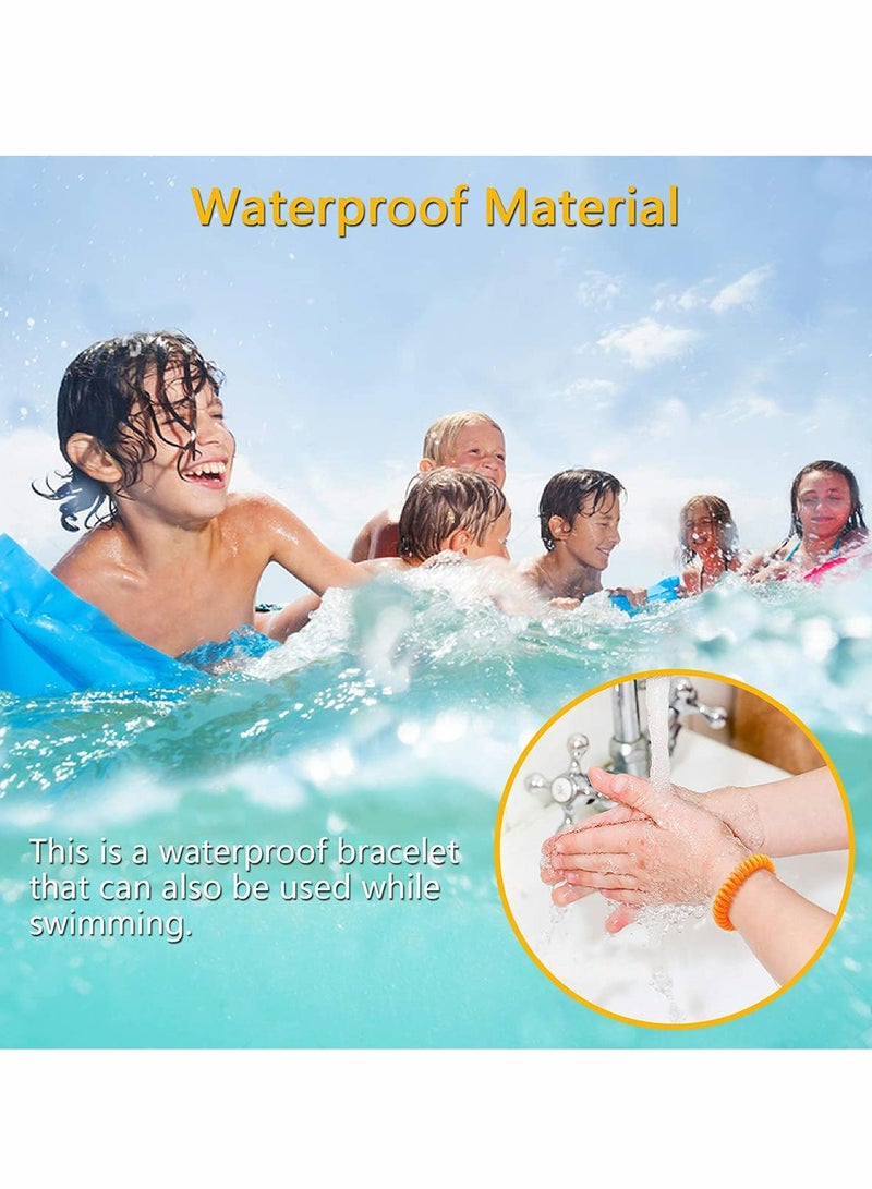 Excefore Mosquito Repellent Bracelet, All Natural DEET Free Anti Insect Bands, Keep Away Insects, Bugs and Midge, Long Lasting Waterproof and Safe for Adults and Children (10 Pack)  - Image 4