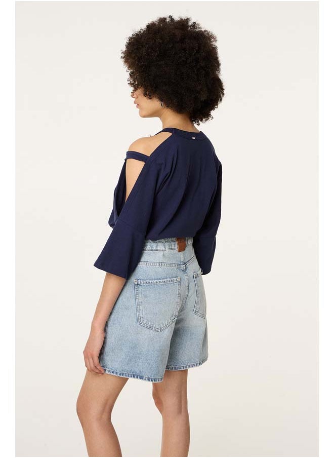 BSB - Blouse with shoulders cut out - Image 1