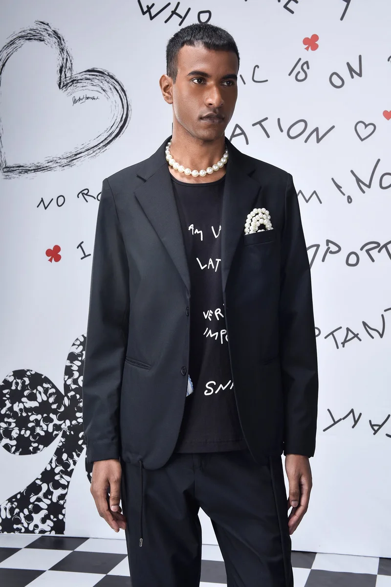 Genes Lecoanet Hemant Wool Drawstring Regular Fit Jacket