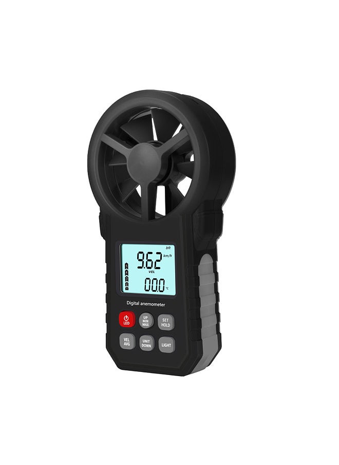 KKmoon - Handheld Anemometer Portable Wind Speed Meter CFM Meter Wind Gauge with LCD Backlight for Weather Data Collection Outdoors Sailing Surfing Fishing - Image 1