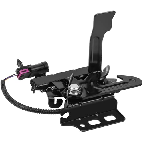 HHCSOP Front Hood Latch Lock Assembly wSensor Switch Fits for Chevy Silverado Suburban Tahoe Avalanche Impala Malibu GMC Sierra Yukon XL Escalade 2006 2007 2008 2009 2010 2011 2012 2013 2014 2015 15139168 - Image 1