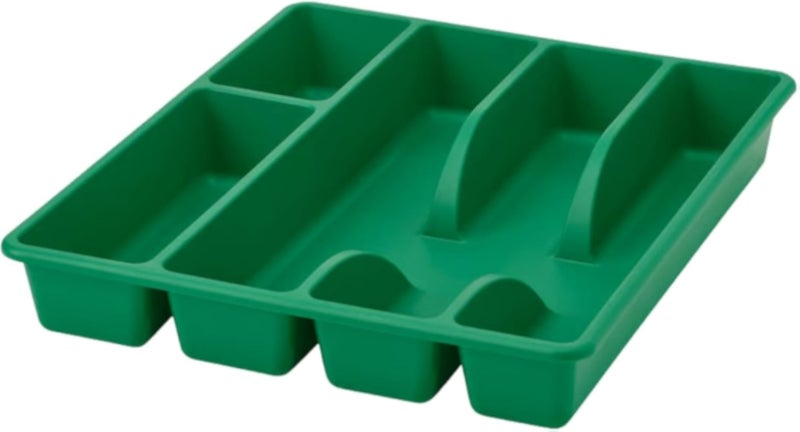 Ikea SMÃ„CKER Cutlery tray, bright green, 31x26 cm