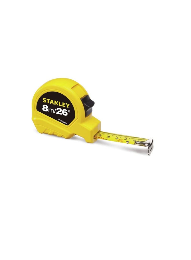 Stanley Stanley Short Tape, STHT33994-8, 8 Mtrs  - Image 2