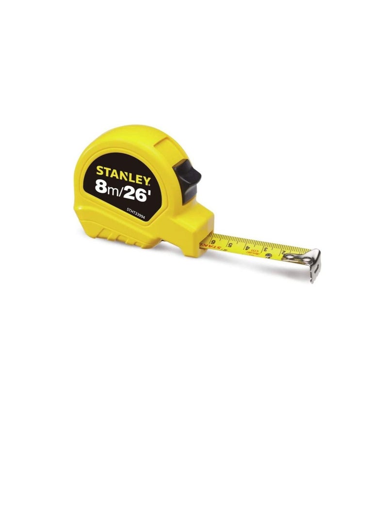 Stanley Stanley Short Tape, STHT33994-8, 8 Mtrs  - Image 3