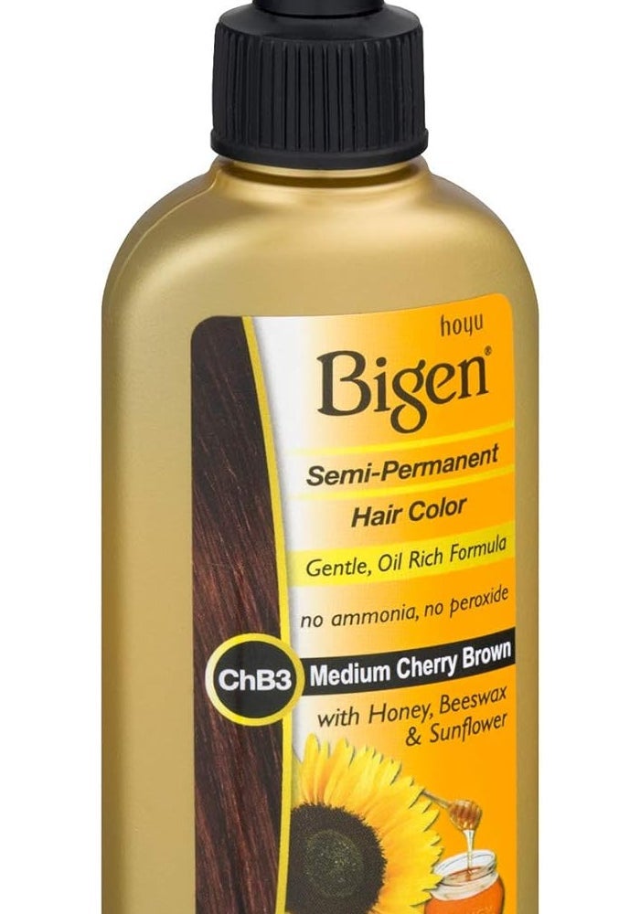 Bigen Semi-Permanent Hair Color - Medium Cherry Brown, 3 Oz - Image 2