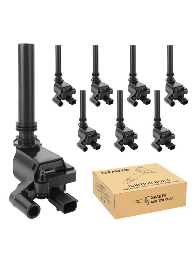 NPAUTO Ignition Coil Pack Replacement for 5.7L V8 2003 2004 2005 Dodge Ram 1500 2500 3500, Dodge Durango, 5.7 SLT ST Pickup, UF378, Set of 8 - Image 1