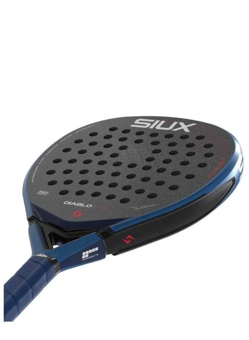 Siux Tino Libaak Diablo Pro 2026 Royal Blue Padel Racket - Image 5