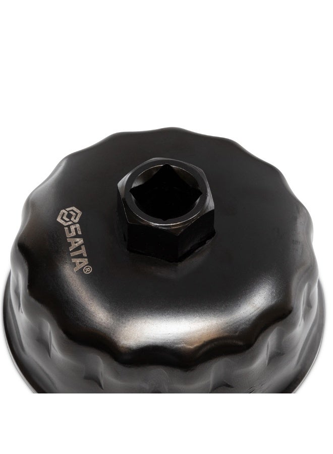 Sata SATA GL97404 End Cap Oil Filter Wrench 76mm  - Image 3