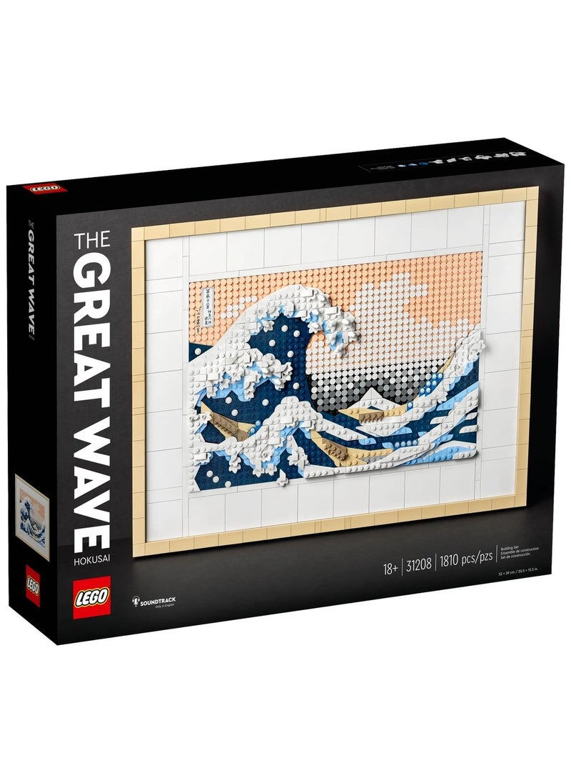 LEGO LEGO - Hokusai - The Great Wave 1810 Pieces - 31208  - Image 1