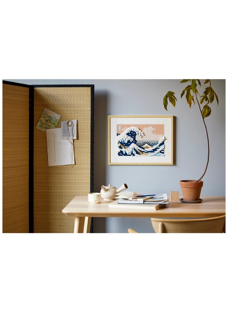 LEGO LEGO - Hokusai - The Great Wave 1810 Pieces - 31208  - Image 4