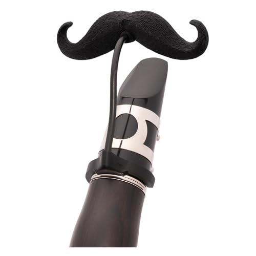 Brasstache Clarinet-stache - Clip-on mustache for Clarinet - Image 1