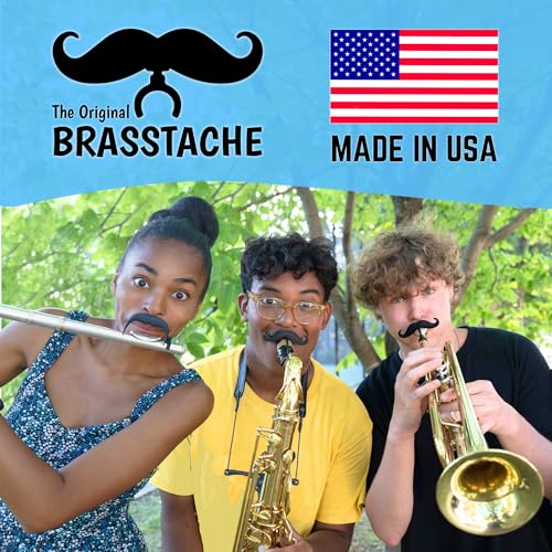Brasstache Clarinet-stache - Clip-on mustache for Clarinet - Image 5