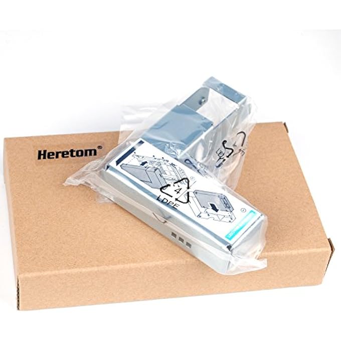 Heretom 3.5" 9W8C4 Y004G SSD ADAPTER BRACKET COMPATIBLE FOR DELL 3.5" F238F G302D X968D R710 R510 R410 R310 T710 T410 T310 TSAS SATA HARD DRIVE CADDY TRAY ENCLOSURE WITH SCREWS - Image 1