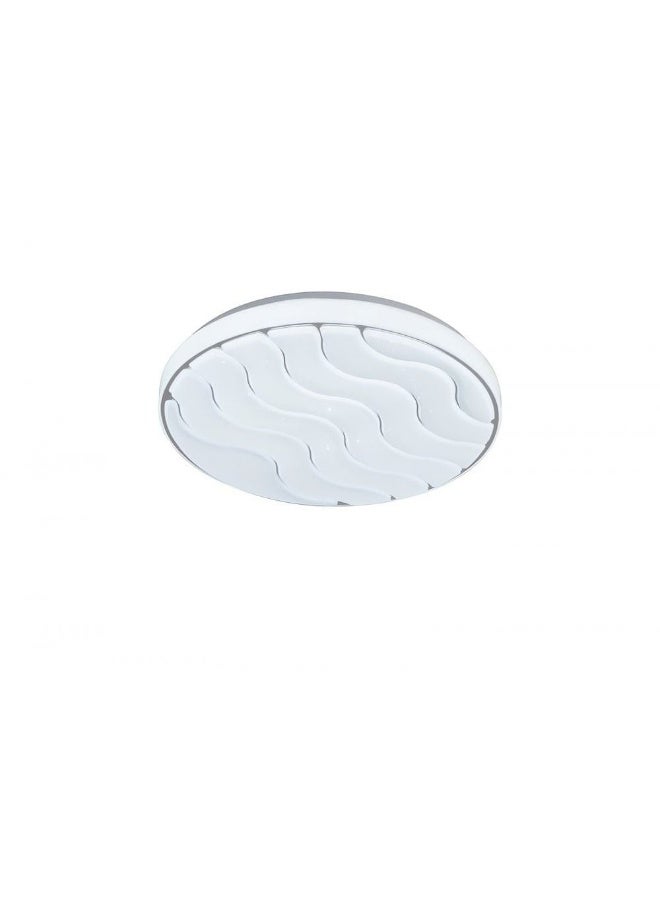 Milano 72W LED Ceiling Light - 3CCT + Dim Remote, Round Design, Steel & Plastic, 1 Year Warranty, Easy Installation, Modern Lighting for Home & Office