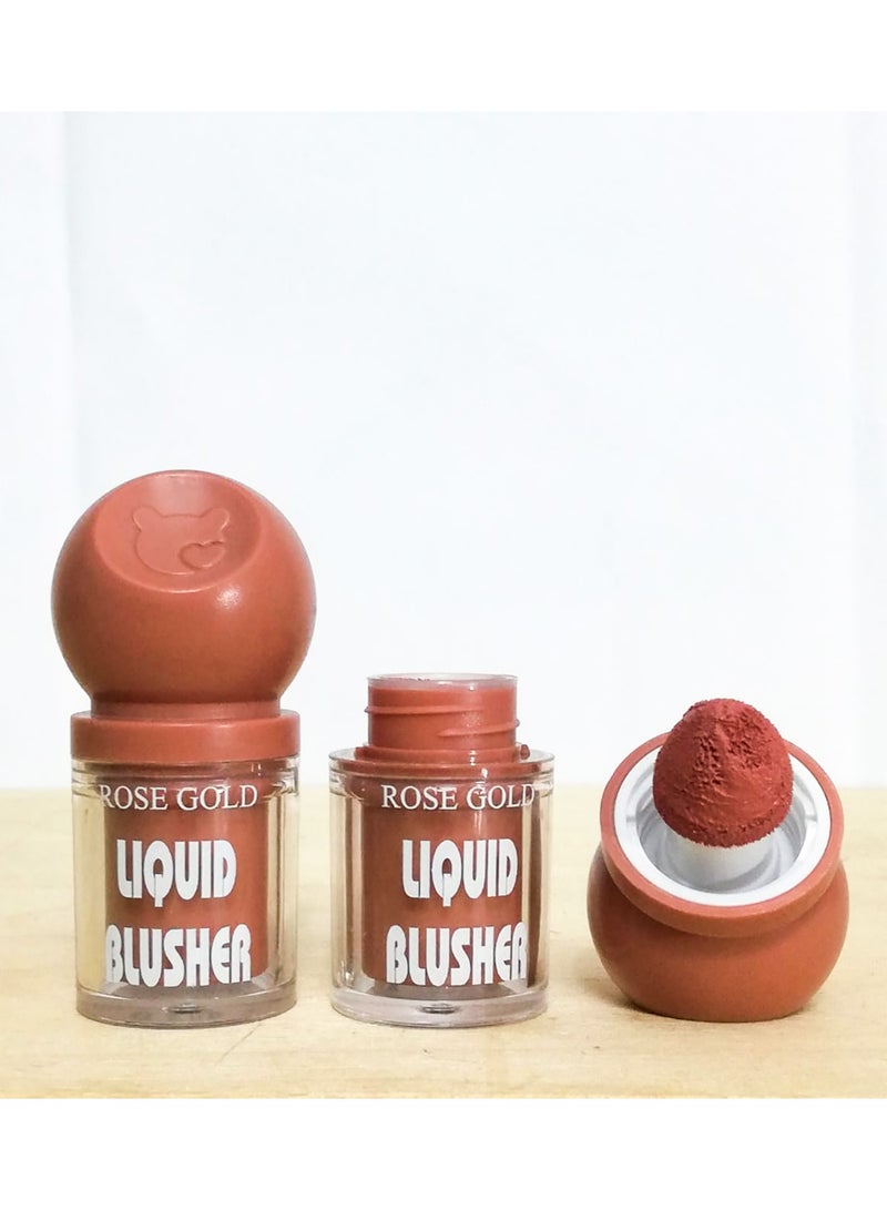 Rose Gold Liquid Blush, Color 02 - Image 1