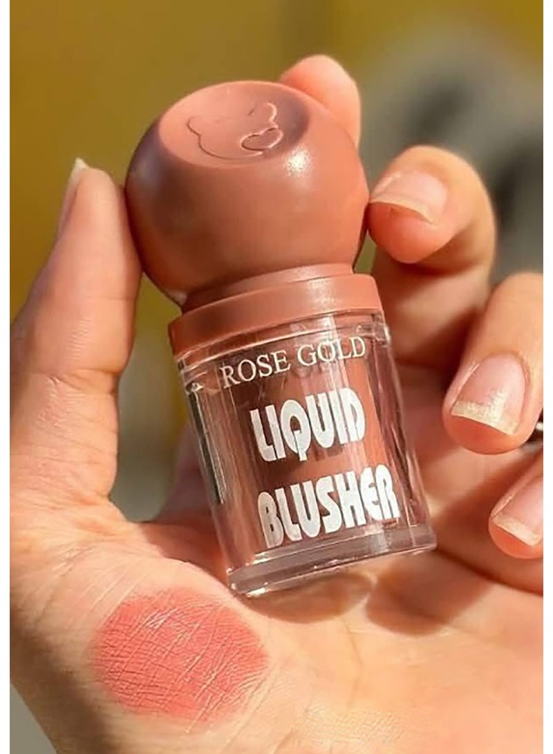Rose Gold Liquid Blush, Color 02 - Image 2