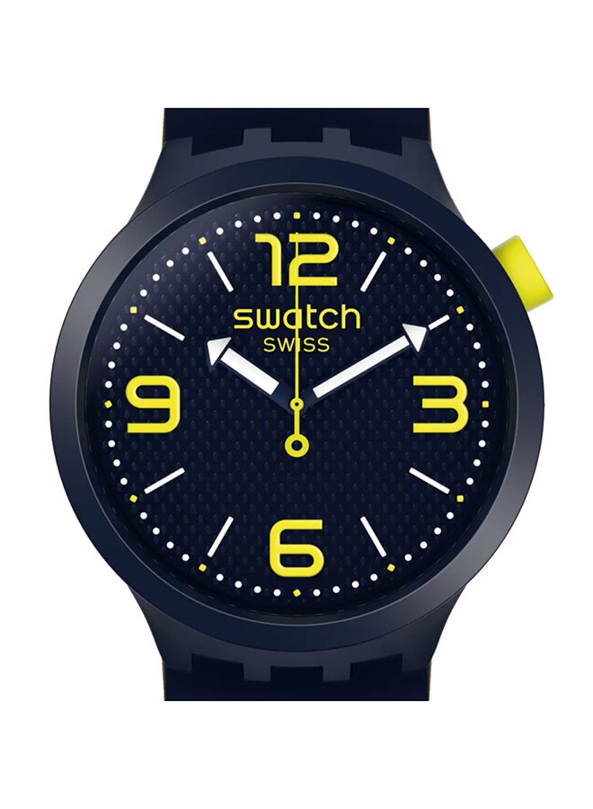 Swatch ساعة يونيكس بلاستيكية كوارتز BBNEON - Image 1