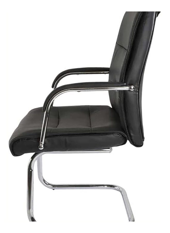 KARNAK Modern Design PU Leather Visitor Chair With Steel Metal Frame Waiting Room Chair For Home Office And Hospital  - Image 5