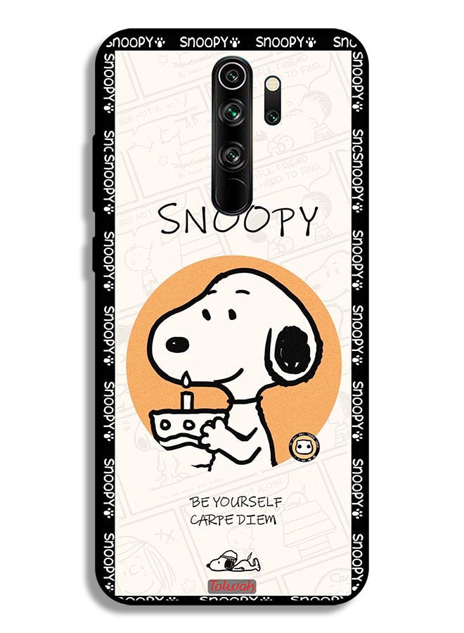 Tolwak Xiaomi Redmi Note 8 Pro Protective Case Cover Snoopy Be Yourself - Image 2