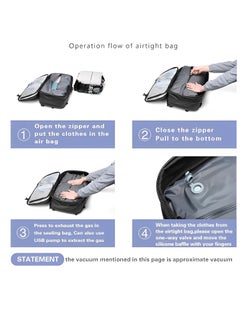 Skycare Skycare 60L Business Travel Waterproof Backpack, Multi-functional Large Capacity Expandable Computer Bag for Handheld or Shoulder Carry  - Image 4