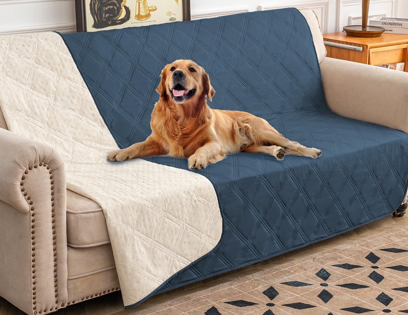 Ameritex Waterproof Dog Bed Cover Pet Blanket with Anti-Slip Back for Furniture Bed Couch Sofa - Image 1
