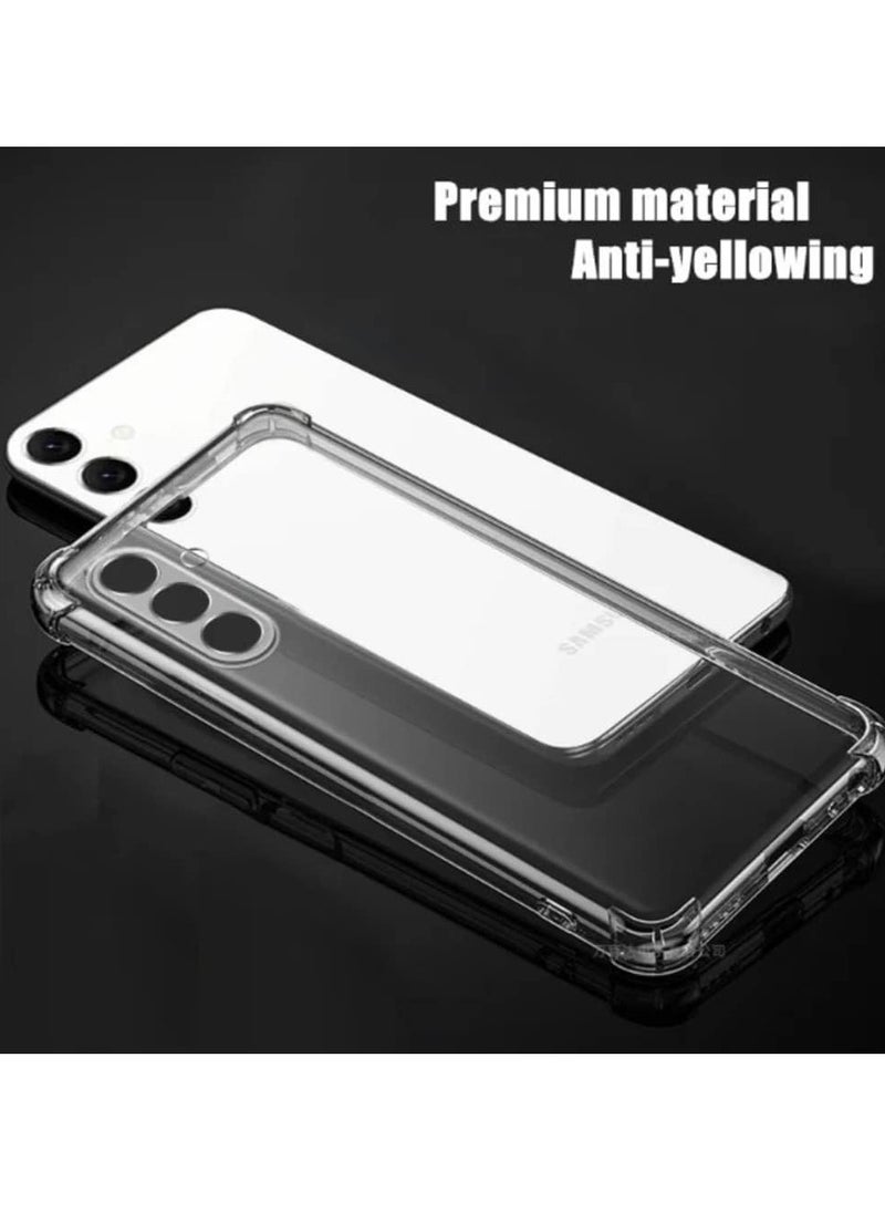 MIGOFAST - Samsung Galaxy A15 5G Clear Cover Case soft TPU Transparent Silicone Rubber Back Protective Case shock Absorbent Reinforced Corner - Image 1