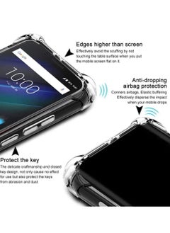 MIGOFAST Samsung Galaxy A15 5G Clear Cover Case soft TPU Transparent Silicone Rubber Back Protective Case shock Absorbent Reinforced Corner  - Image 3