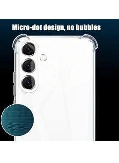 MIGOFAST Samsung Galaxy A15 5G Clear Cover Case soft TPU Transparent Silicone Rubber Back Protective Case shock Absorbent Reinforced Corner  - Image 4
