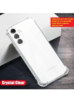 MIGOFAST Samsung Galaxy A15 5G Clear Cover Case soft TPU Transparent Silicone Rubber Back Protective Case shock Absorbent Reinforced Corner  - Image 5