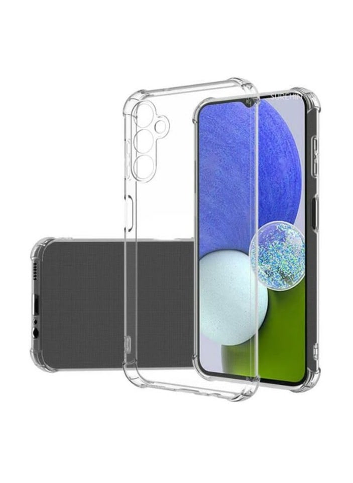 MIGOFAST - Samsung Galaxy A15 5G Clear Cover Case soft TPU Transparent Silicone Rubber Back Protective Case shock Absorbent Reinforced Corner - Image 1