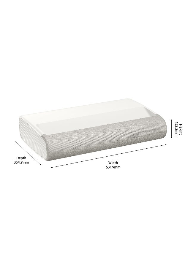 Samsung 90-120-Inch The Premiere 7 Projector, LPU7D, 4K, UHD, Laser Technology, Ultra Short Throw, Powerful Sound, Tizen OS Ultra-short throw Projector, (2024 - UAE Version) SP-LPU7DSAXXZN White - Image 3
