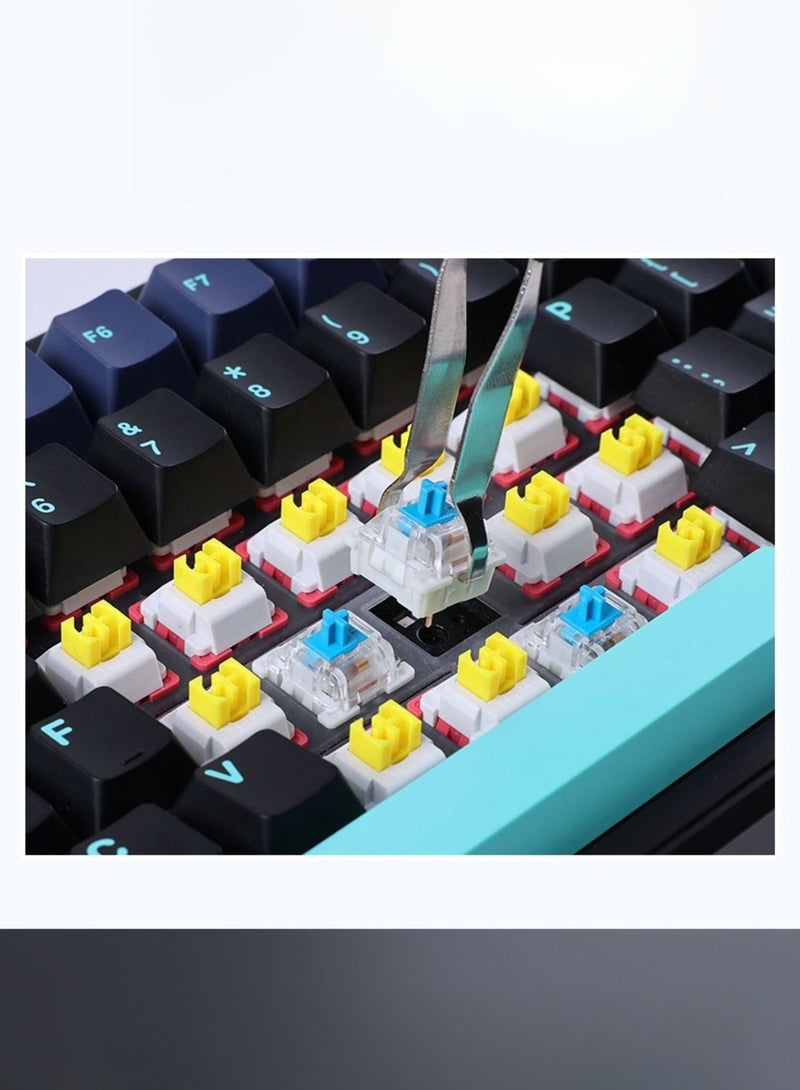 AULA 87 Key Mechanical Keyboard - Gasket Structure - Full Key Hot Swappable - RGB Lights - Wireless Bluetooth Connection - Gaming Keyboard And Office Keyboard - Image 4