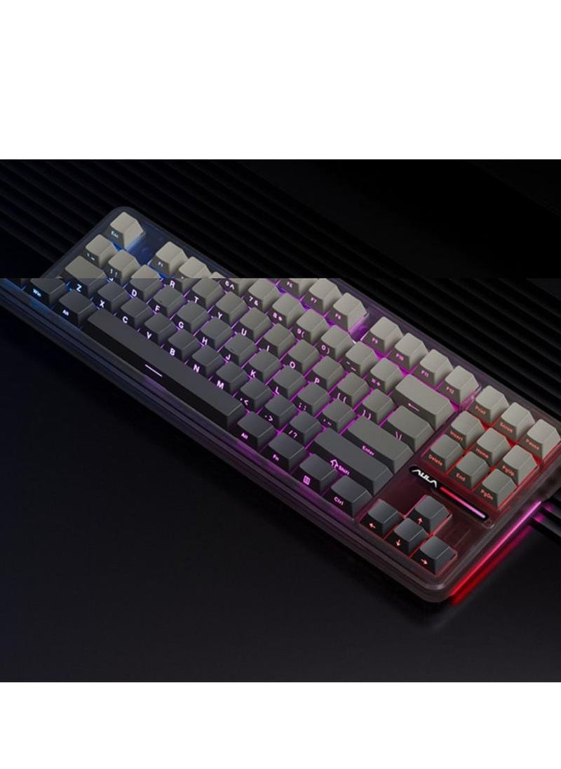 87 Key Mechanical Keyboard - Gasket Structure - Full Key Hot Swappable - RGB Lights - Wireless Bluetooth Connection - Gaming Keyboard And Office Keyboard - pzsku/ZC1D328A1D9EADF8E6EA7Z/45/_/1734577265/7e6fca5b-ba61-42d8-8ae2-317666ea6f5f