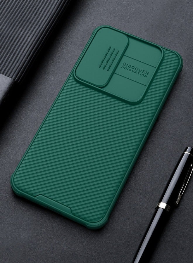 Nillkin Samsung Galaxy A55 Case, Slide Camera Case Design, 360° Full Body Coverage Shockproof Phone Back Cover, Anti-Fall Anti-Scratch Anti-fingerprint Protective Case for Samsung Galaxy A55 5G, Green - Image 5