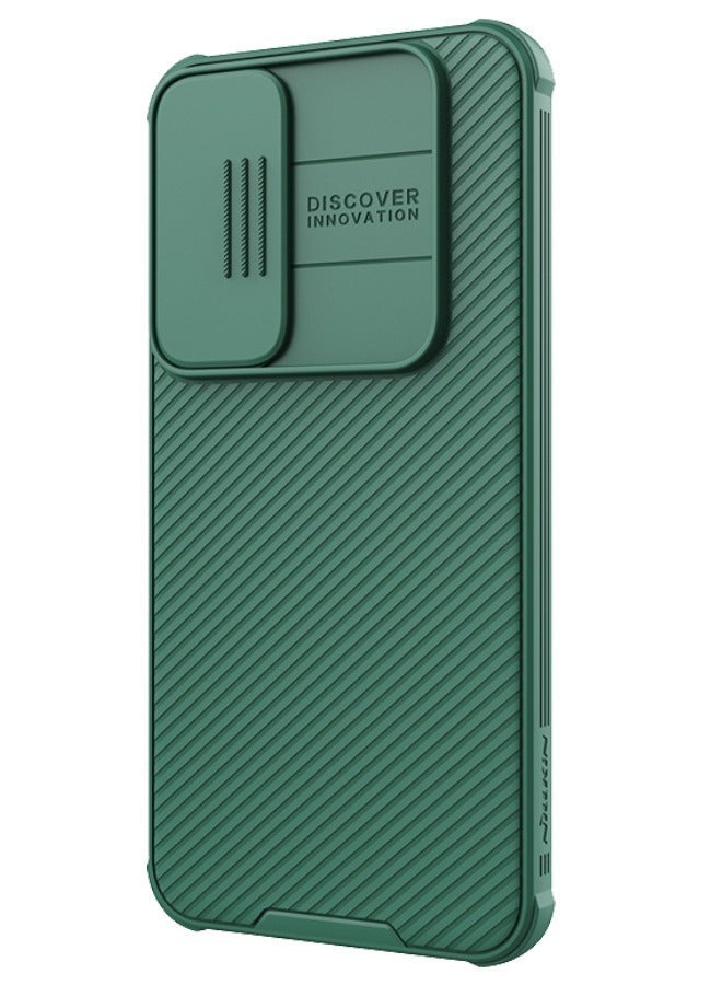 Nillkin Samsung Galaxy A55 Case, Slide Camera Case Design, 360° Full Body Coverage Shockproof Phone Back Cover, Anti-Fall Anti-Scratch Anti-fingerprint Protective Case for Samsung Galaxy A55 5G, Green - Image 2