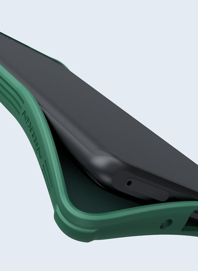 Nillkin Samsung Galaxy A55 Case, Slide Camera Case Design, 360° Full Body Coverage Shockproof Phone Back Cover, Anti-Fall Anti-Scratch Anti-fingerprint Protective Case for Samsung Galaxy A55 5G, Green - Image 4