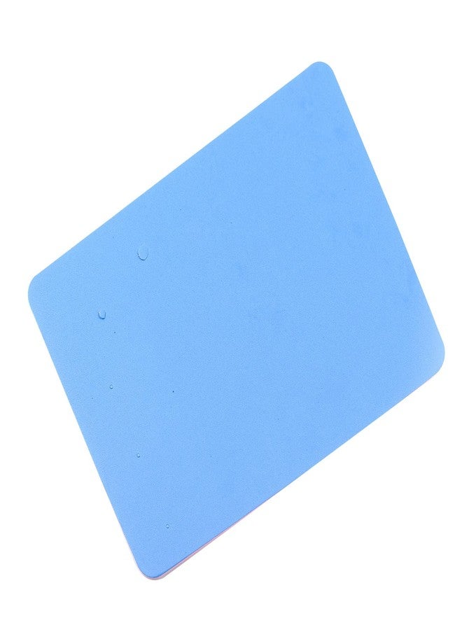 JCBIZ Fondant Foam Pad 5 Holes Sponge Mat Sponge Cake Foam Pad Flower Modelling Gum Paste Fondant Cake Mat Blue and Pink - Image 1