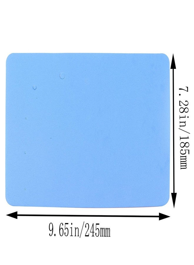 JCBIZ Fondant Foam Pad 5 Holes Sponge Mat Sponge Cake Foam Pad Flower Modelling Gum Paste Fondant Cake Mat Blue and Pink - Image 3