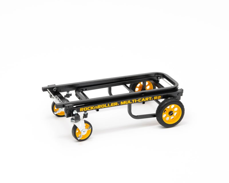 Rock-N-Roller R2RT (Micro) 8-in-1 Folding Multi-Cart/Hand Truck/Dolly/Platform Cart/26" to 39" Telescoping Frame/350 lbs. Load Capacity, Black - Image 4