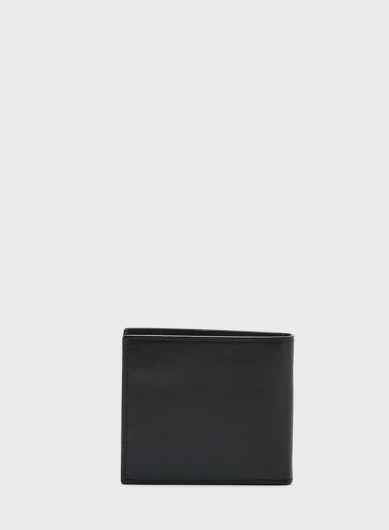POLO RALPH LAUREN Big Pony Leather Billfold Coin Wallet