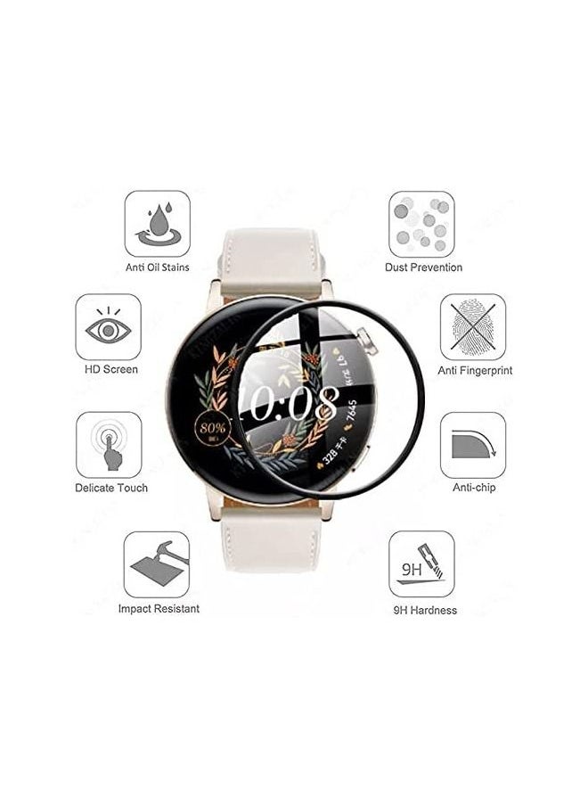 ماركة غير محددة اسكرين حماية عالية الجودة لشاشة ساعة هواوي ووتش جي تي 3 بمقاس 42مم Huawei watch GT3 42mm  - Image 1
