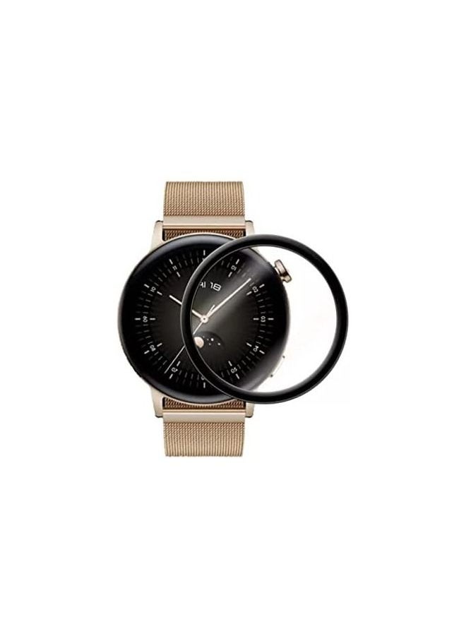 ماركة غير محددة اسكرين حماية عالية الجودة لشاشة ساعة هواوي ووتش جي تي 3 بمقاس 42مم Huawei watch GT3 42mm  - Image 2