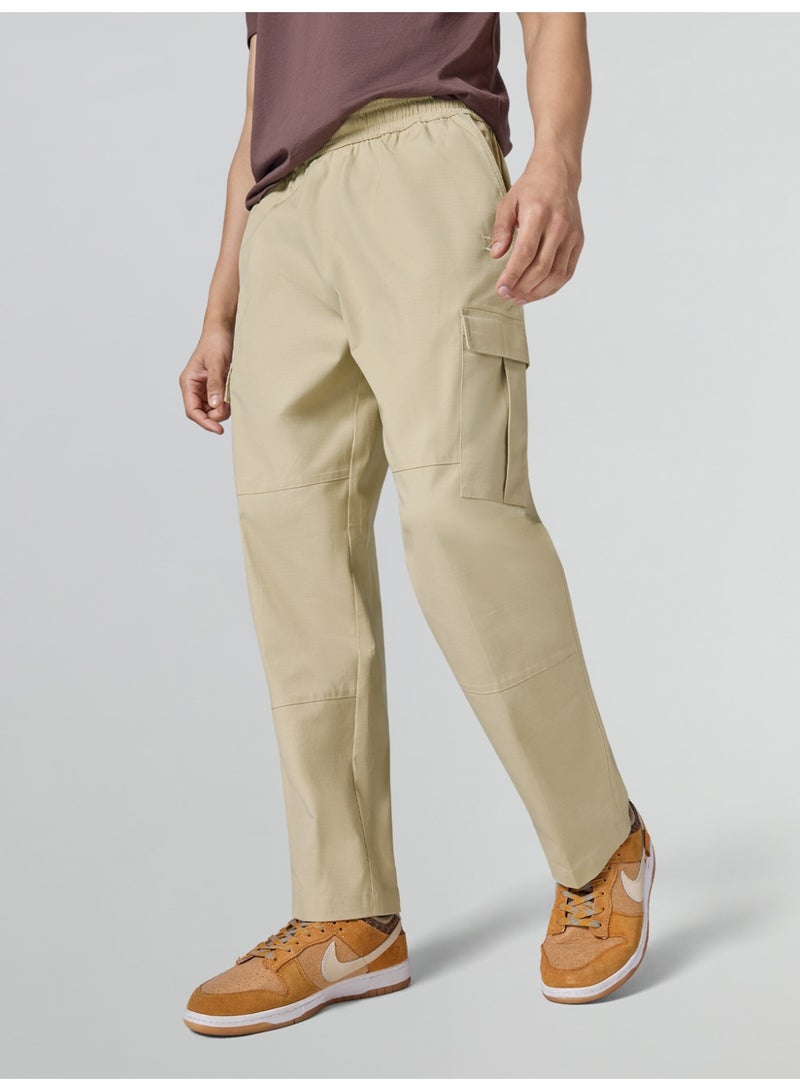 اكس واي اكس اكس بنطال كارغو XYXX روف ريبستوب كارجو | بنطال كارغو سادة مريح للرجال بخمسة جيوب - Image 5