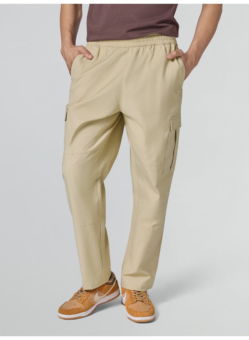 اكس واي اكس اكس بنطال كارغو XYXX روف ريبستوب كارجو | بنطال كارغو سادة مريح للرجال بخمسة جيوب - Image 2