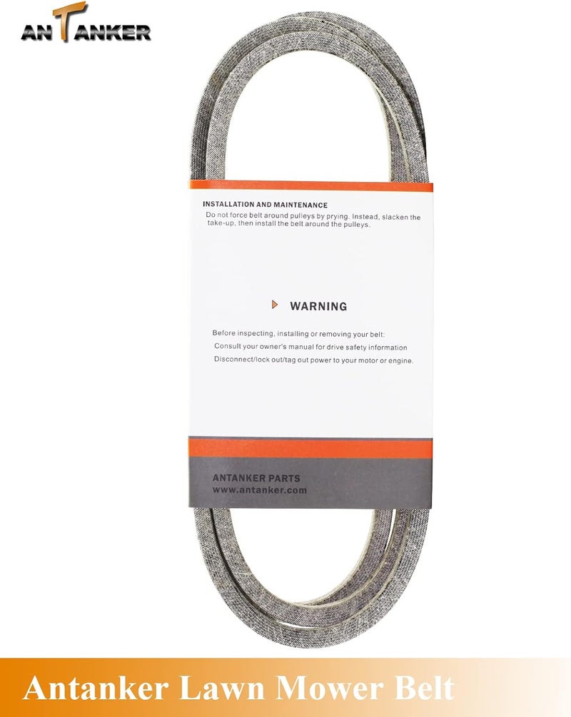 Antanker 180808 Deck Belt Fit for 48" Mower Deck, Replaces for AYP/Craftsman/Husqvarna 174369 33908 531300771 532180808, 89" Kevlar Belt - Image 2